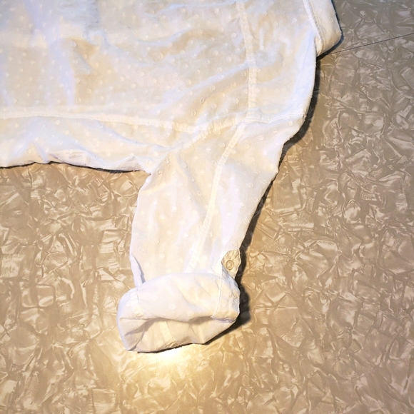 Jones New York Swiss Dot Shirt - size L - Picture 5 of 11